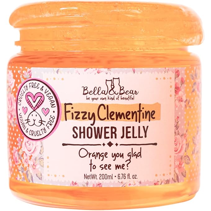 بيلا آند بير (فيزي كليمنتين) - - جيلي حمام الاستحمام فيزي كليمنتين 200 مل - خالي من القسوة - نباتي - Image 1